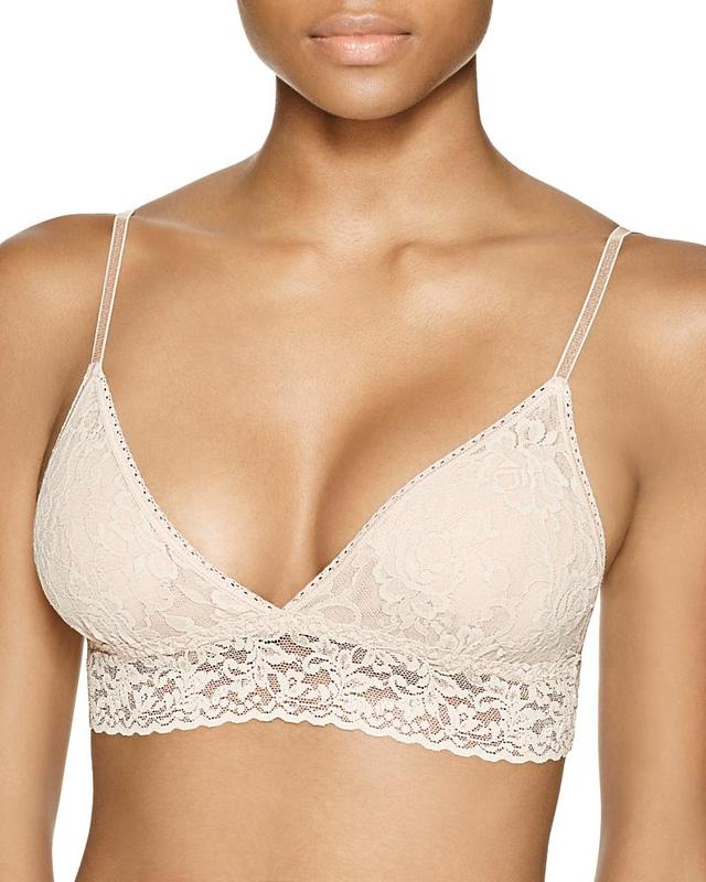 Hanky Panky Signature Lace Padded Triangle Bralette Women's Bra Product Image