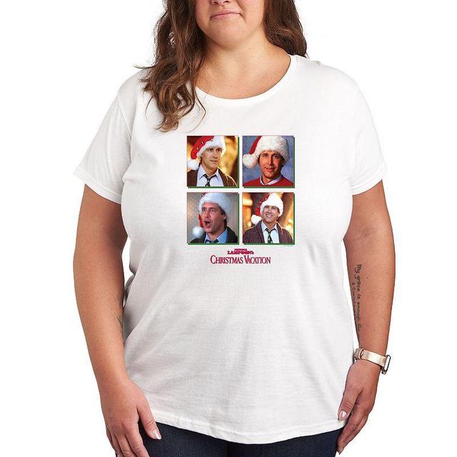 Plus Size Barbie Group Heart Graphic Tee, Womens Product Image