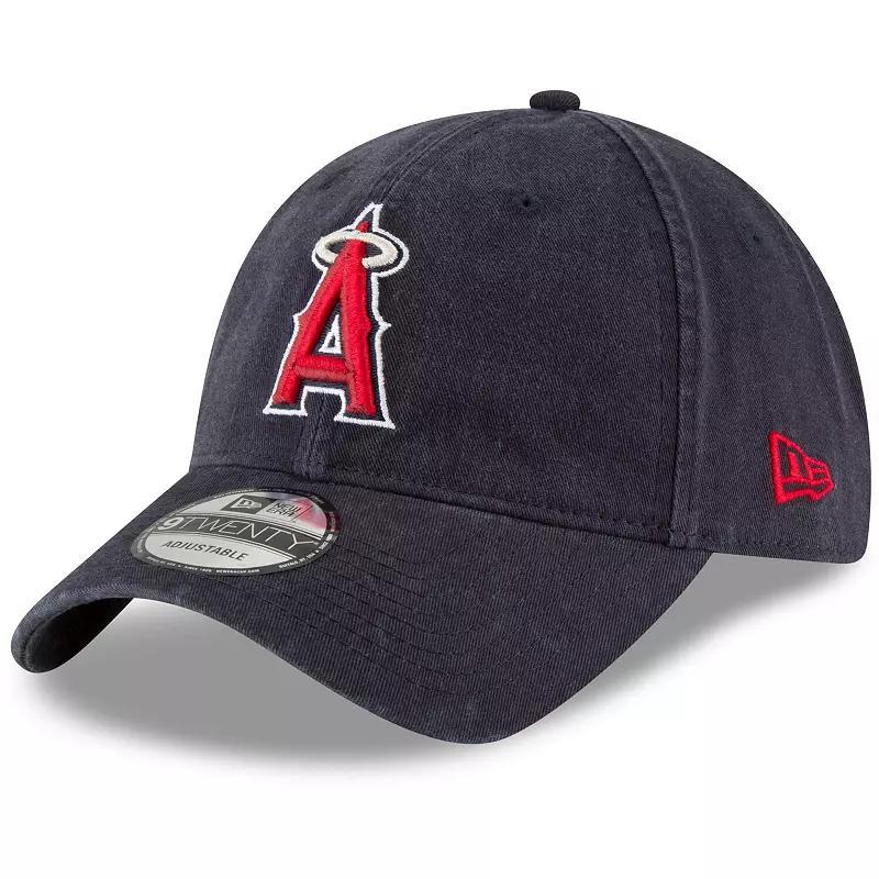 Mens New Era Los Angeles Angels Fashion Core Classic 9TWENTY Adjustable Hat, Blue Product Image