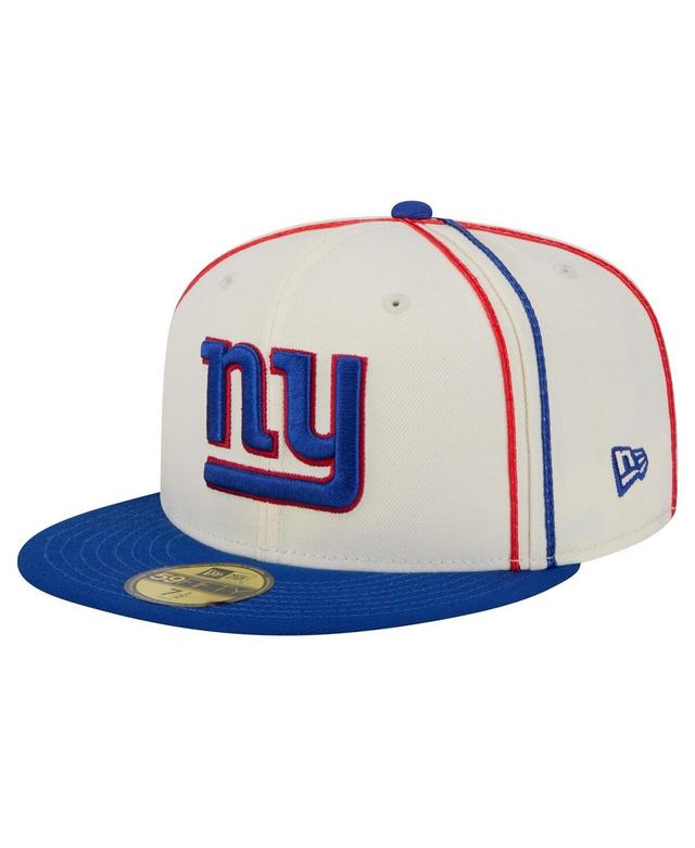 Mens New Era Cream New York Giants Soutache 59FIFTY Fitted Hat Product Image