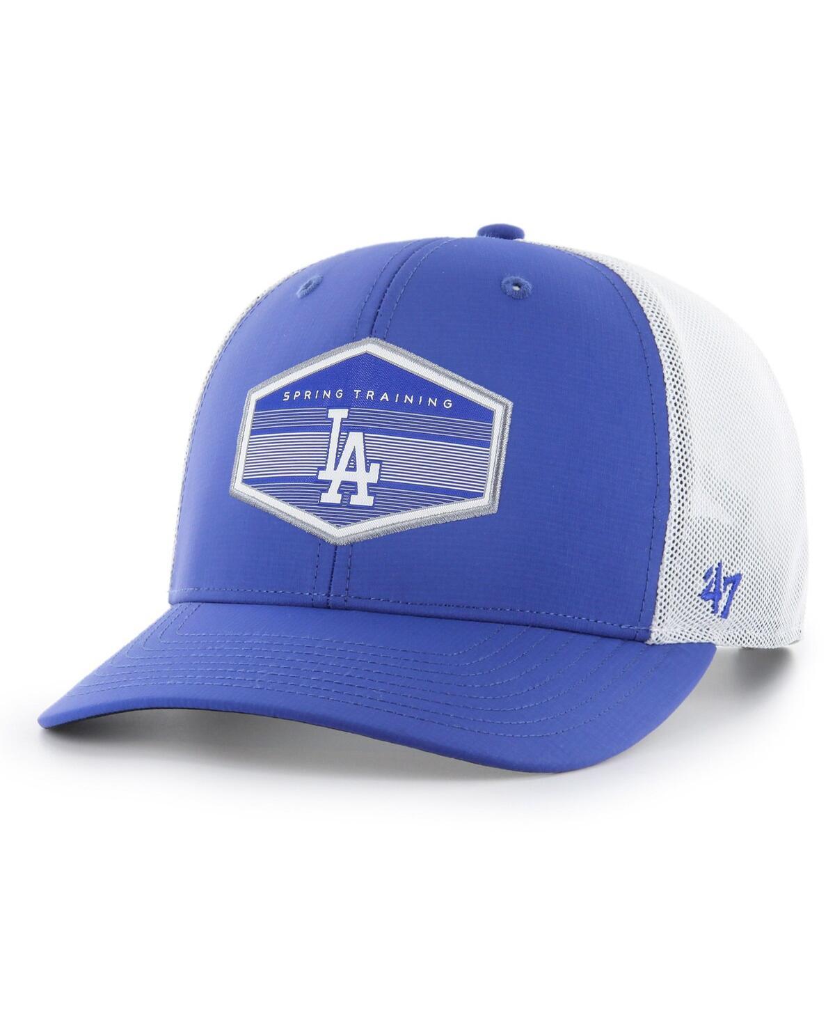 Mens 47 Brand Royal Los Angeles Dodgers Spring Training Burgess Trucker Snapback Hat - Royal Product Image