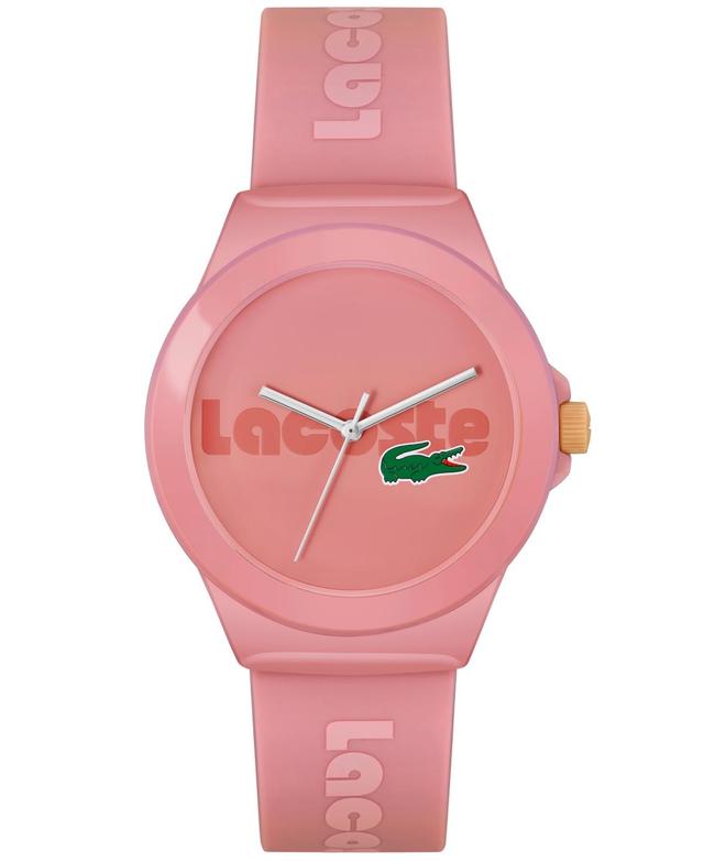 Lacoste Womens Neocroc Quartz Pink Silicone Strap Watch 36mm Product Image