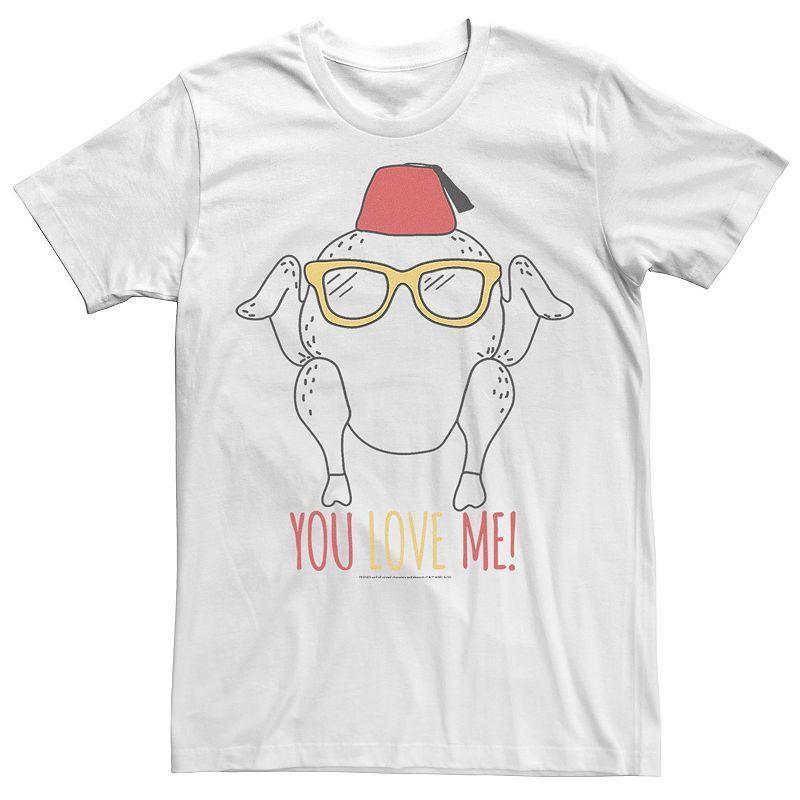 Big & Tall Friends TV Show Turkey You Love Me! Tee, Mens Product Image