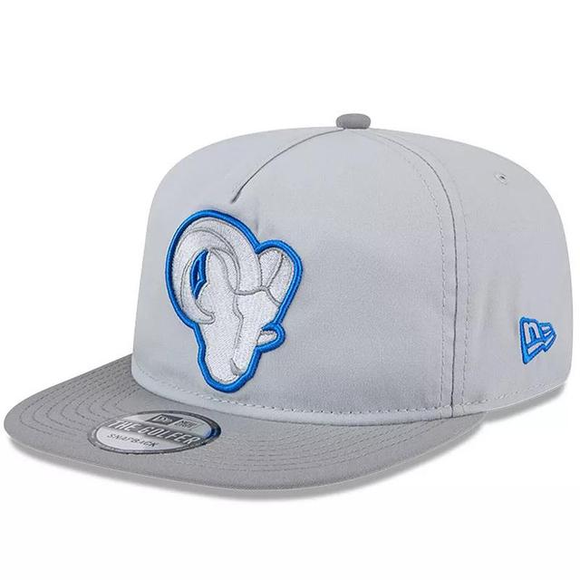 Mens New Era Gray Los Angeles Rams 2024 NFL Training Camp Golfer Snapback Hat Product Image