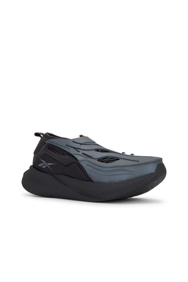 Reebok X Ngg Floatride Sneaker In Black & Silver in Black Product Image