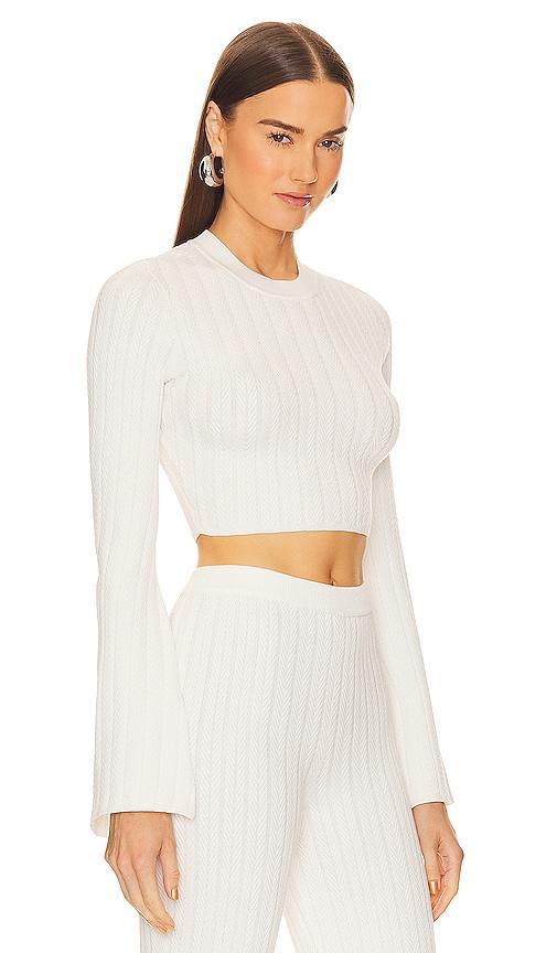 Michael Costello x REVOLVE Amaran Top in Ivory. Size XL. Product Image