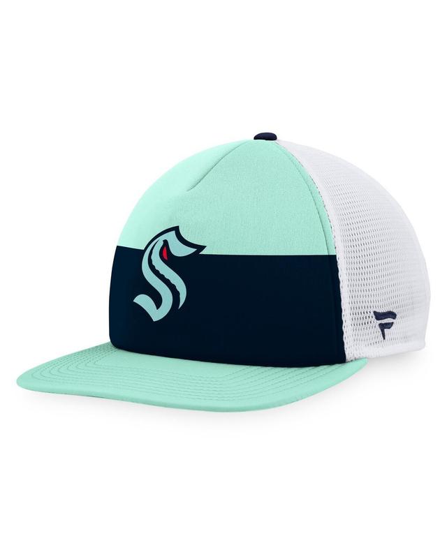 Mens Fanatics Blue Seattle Kraken Special Edition 2.0 Trucker Snapback Adjustable Hat - Blue Product Image