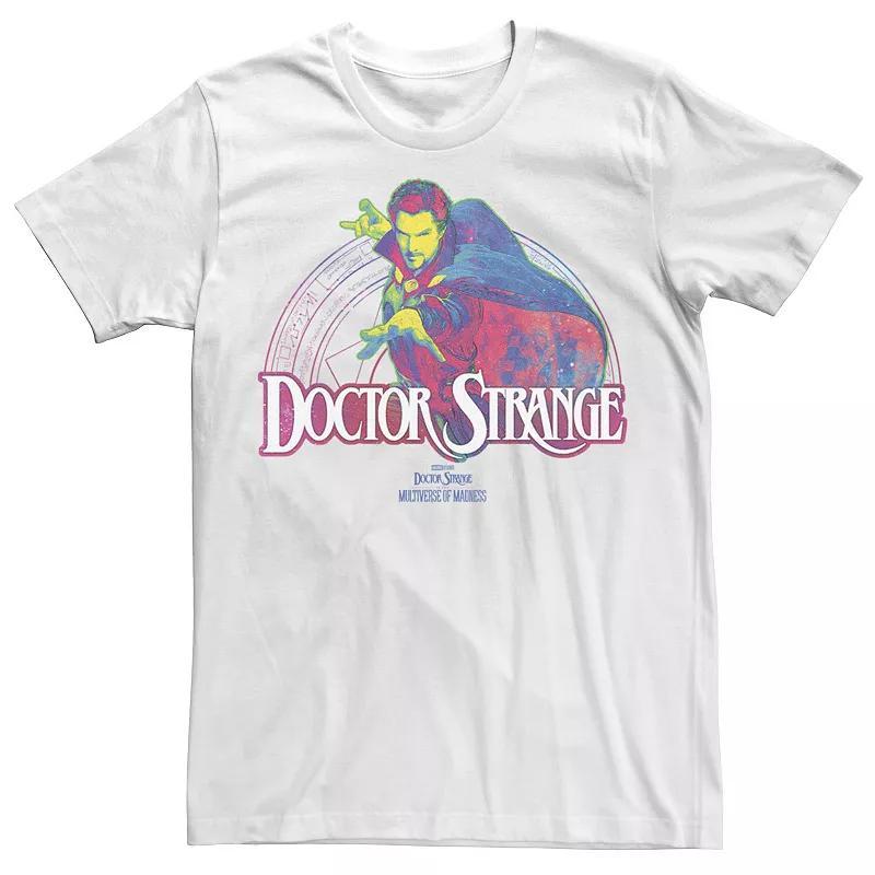 Mens Marvel Doctor Strange Movie 2 Neon Strange Pose Tee Product Image