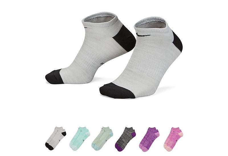 Nike Womens Everyday Lightweight No Show Socks 6 Pairs Product Image