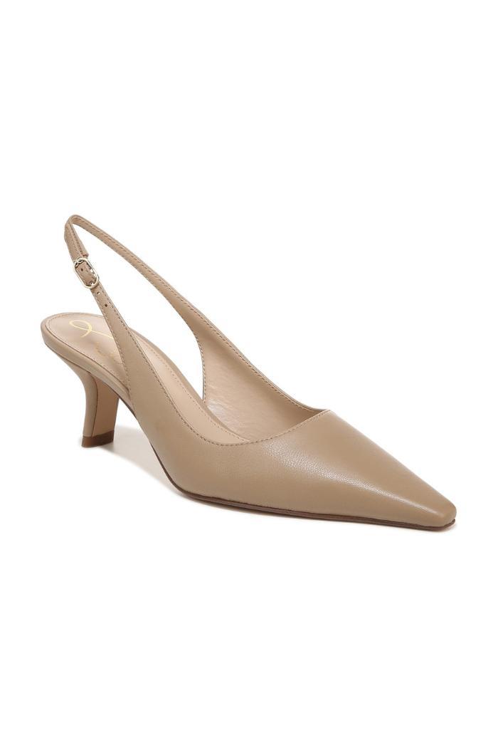 Bianka Slingback Heel- Beige Product Image