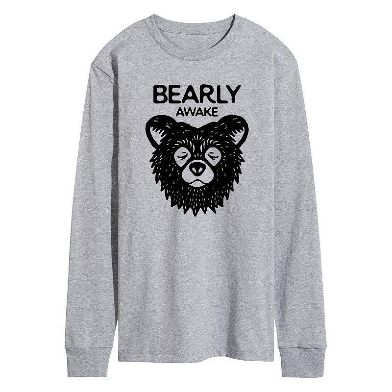 Mens Bearly Awake Long Sleeve Tee Product Image