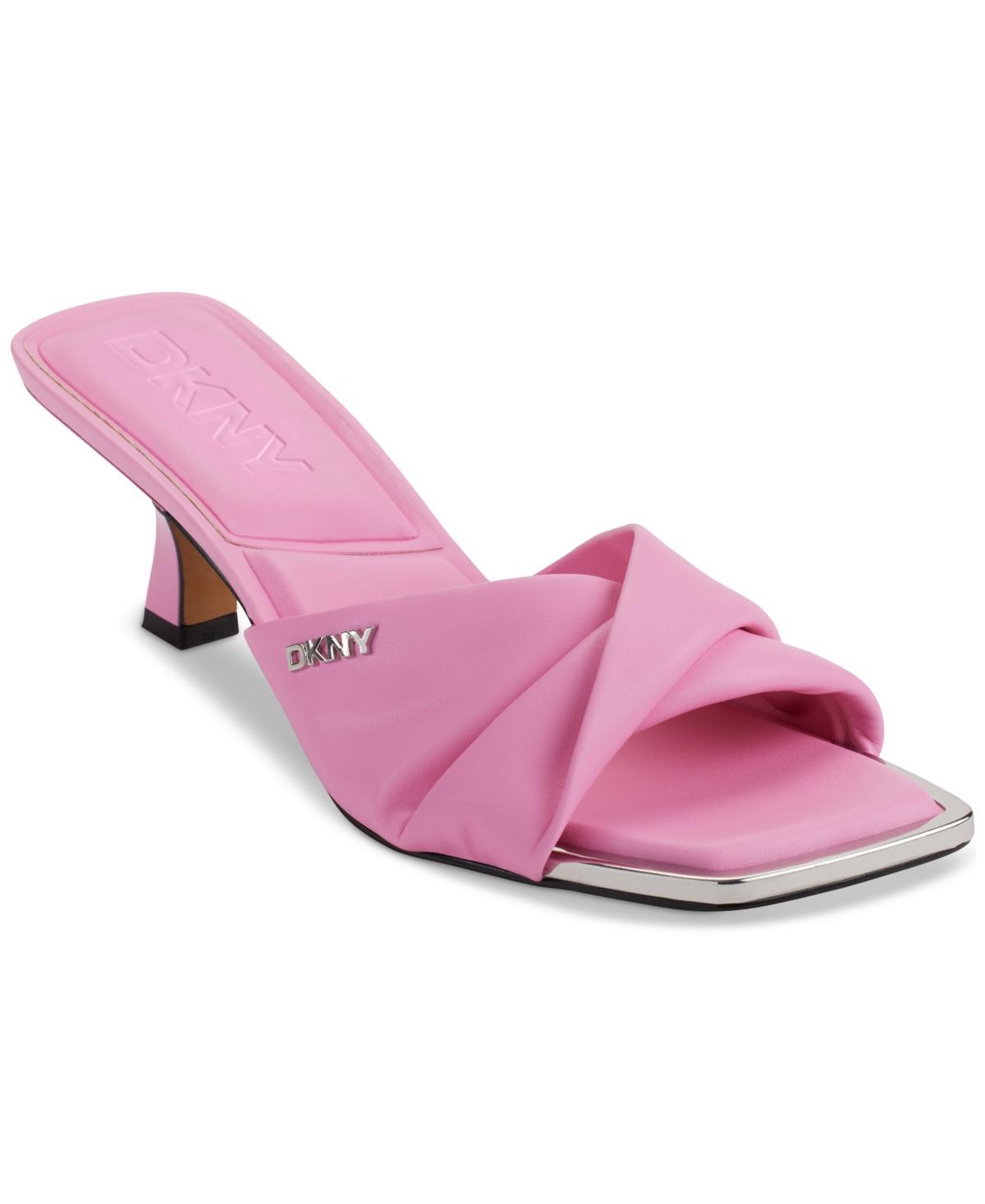 Dkny Womens Jolaine Twist Slide Sandals Product Image