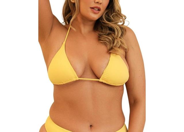 Dippin Daisys Womens Palm Tie Back Triangle Bikini Top Product Image