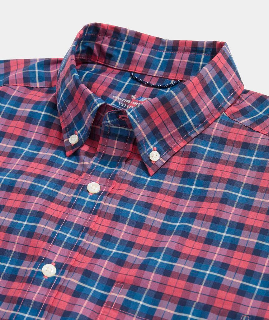 On-The-Go brrrº Plaid Shirt Product Image