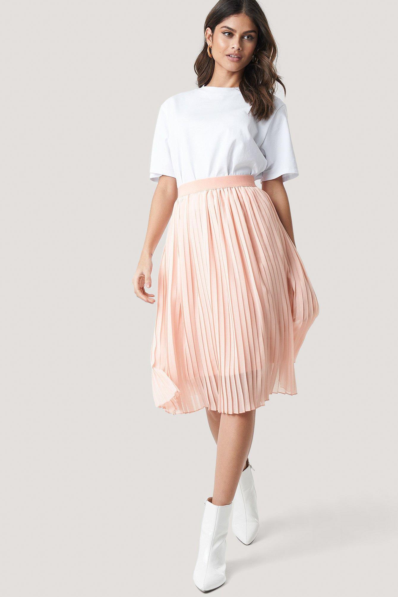 Midi Pleated Skirt Product Image