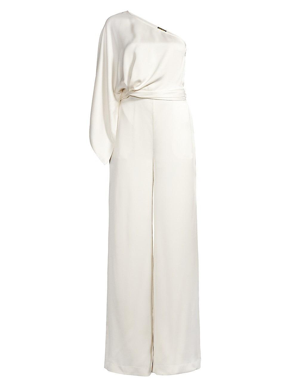 Womens Simone One-Shoulder Jumpsuit Product Image