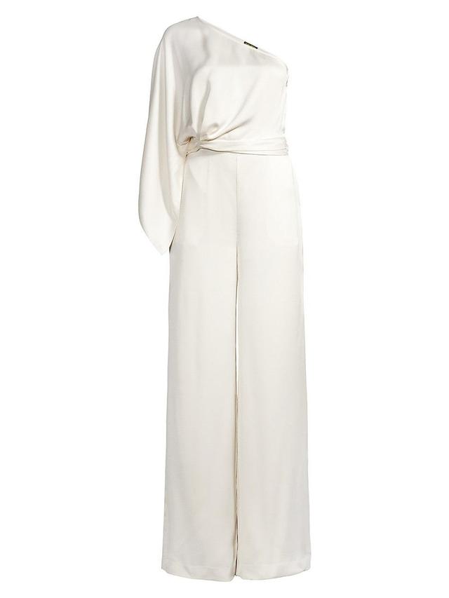 Womens Simone One-Shoulder Jumpsuit Product Image