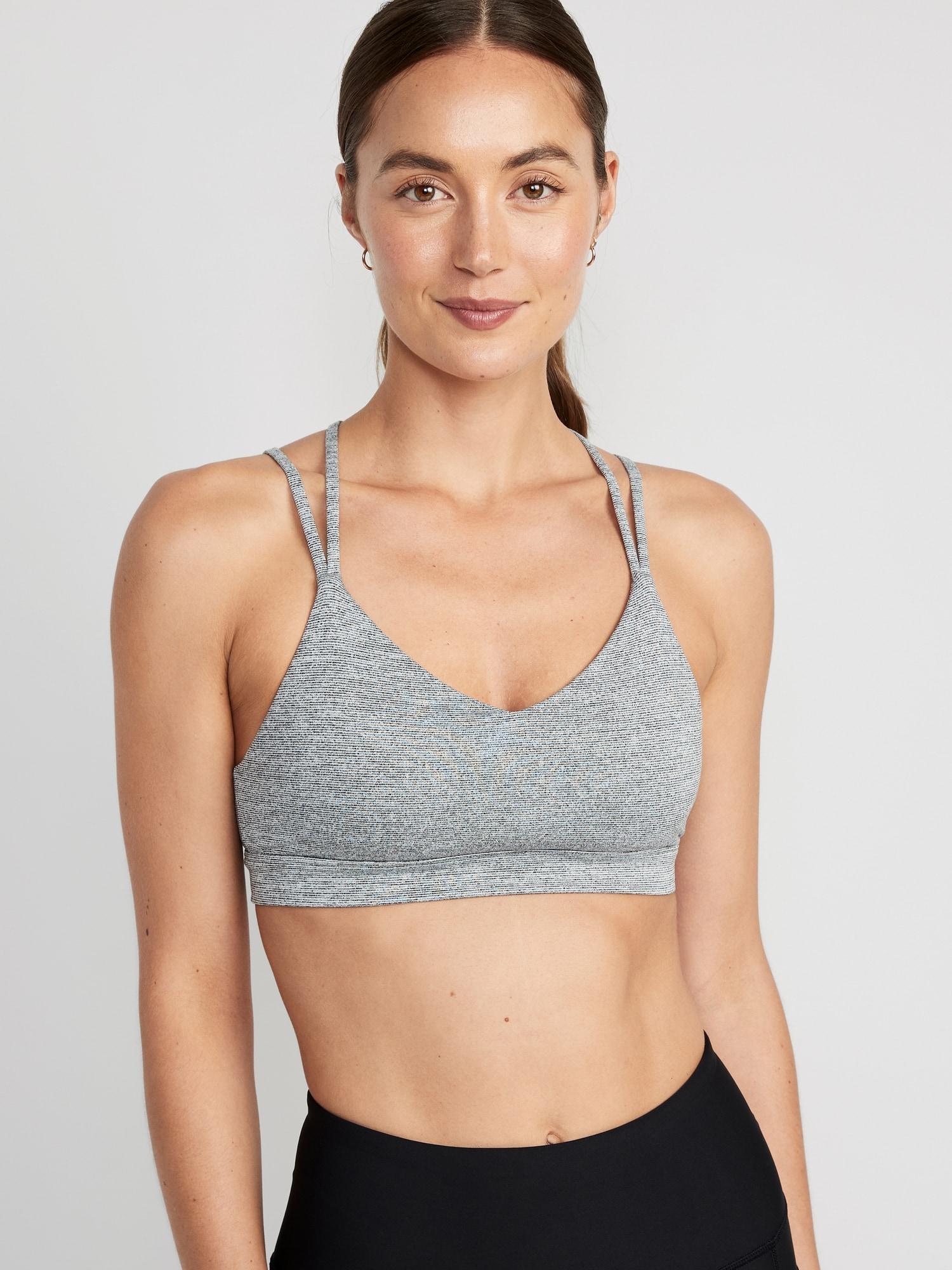 Light Support Strappy Sports Bra Product Image