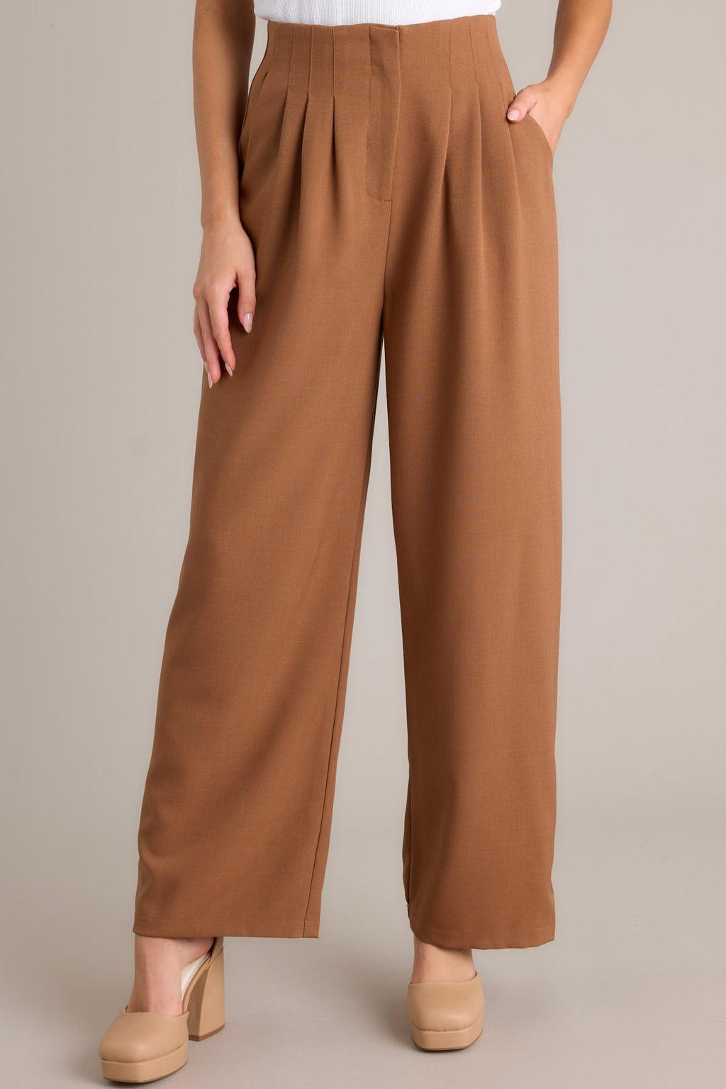 Urban Uproar Coffee Straight Leg Pants product image