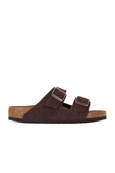 Birkenstock Arizona Desert Buck (Roast) Men's Shoes Product Image