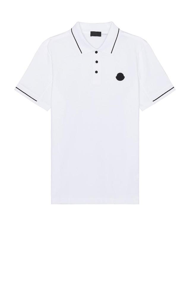 Moncler Short Sleeve Polo Product Image