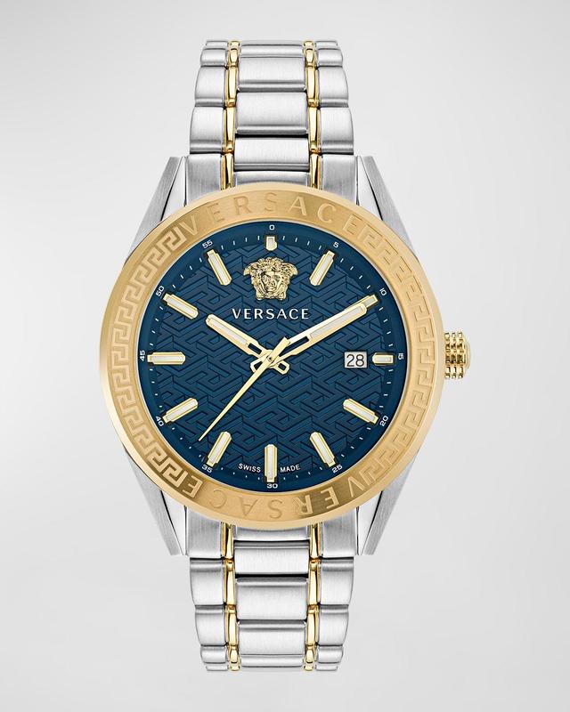 Mens V-Code Stainless Steel Watch Product Image