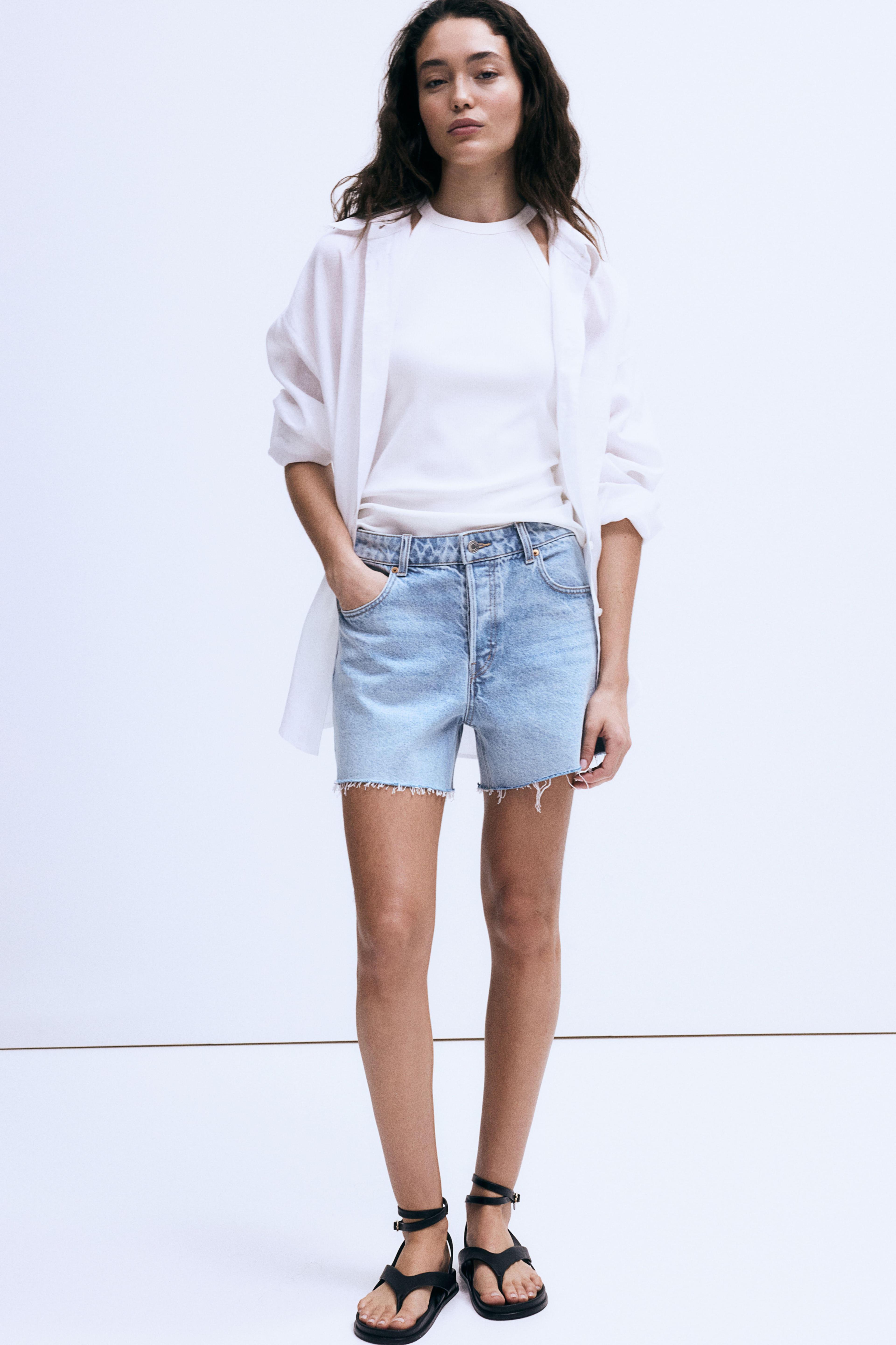 Denim Shorts Product Image