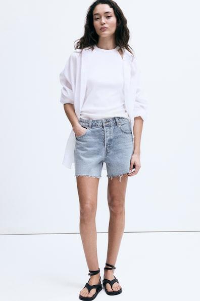 Denim Shorts Product Image