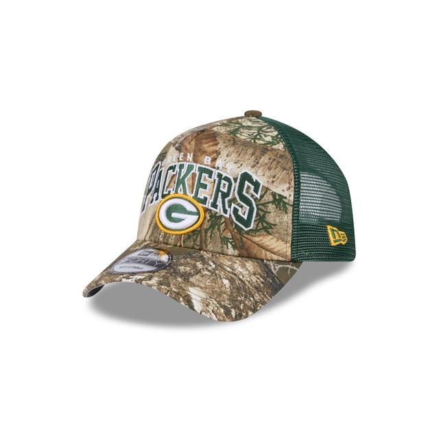 Green Bay Packers Active 9FORTY A-Frame Trucker Hat Male Product Image