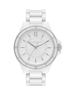 Olivia Burton Sports Luxe Ceramic Bracelet Watch, 36mm Product Image