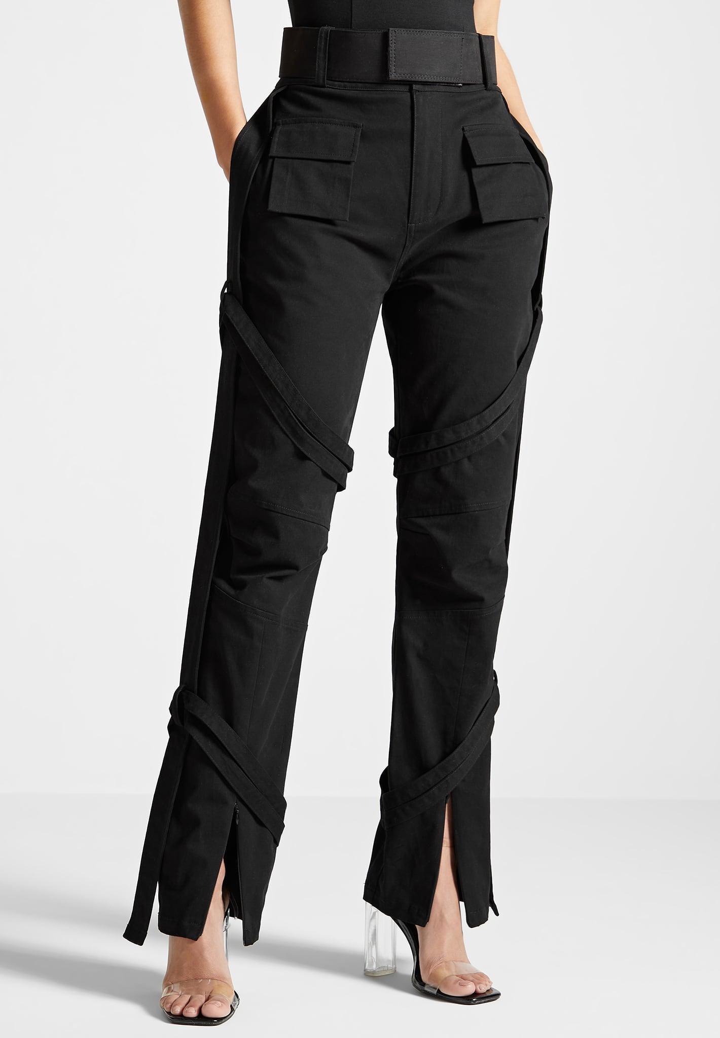 Carpenter Cargo Trousers - Black Female Product Image