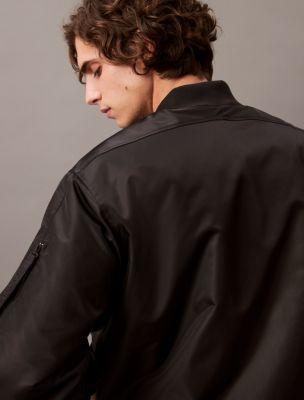 Nylon Padded Bomber Jacket Product Image