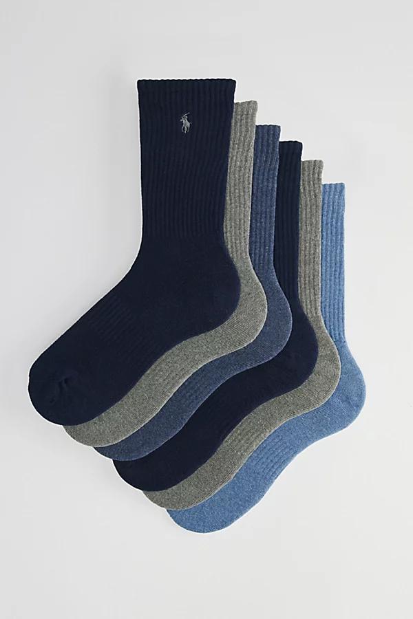 Polo Ralph Lauren Assorted 6-Pack Crew Socks Product Image