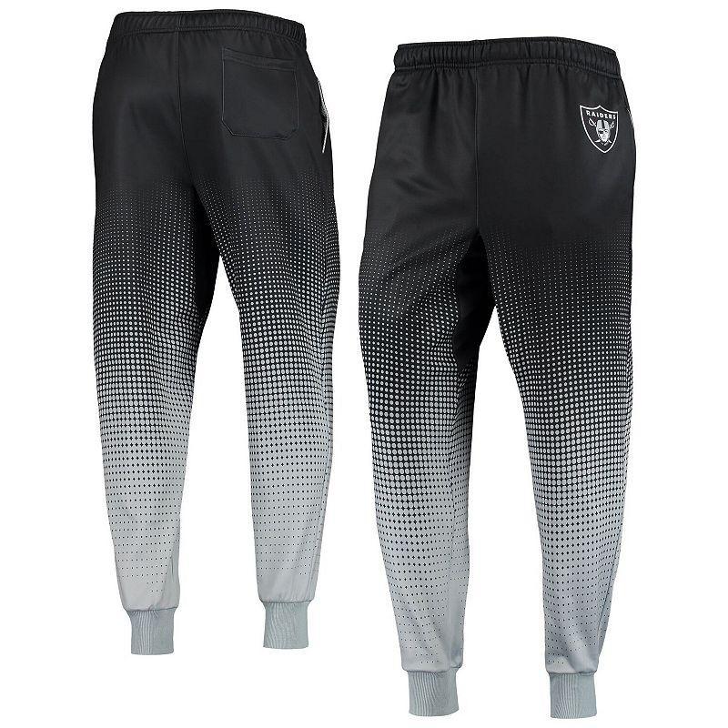 Mens FOCO Black Las Vegas Raiders Gradient Jogger Pants Product Image