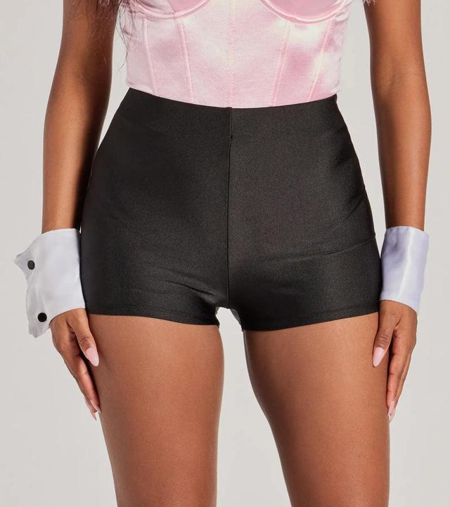 Sultry Icon Nylon Hot Shorts Product Image