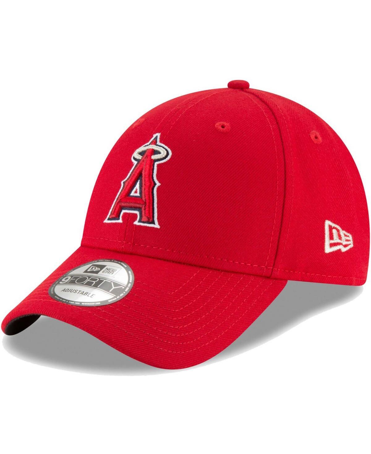 Mens Red Los Angeles Angels Game The League 9FORTY Adjustable Hat Product Image