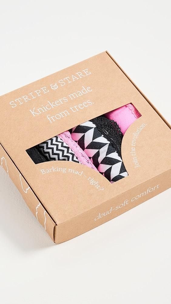 Stripe & Stare The Original Knickers Four Pack | Shopbop Product Image