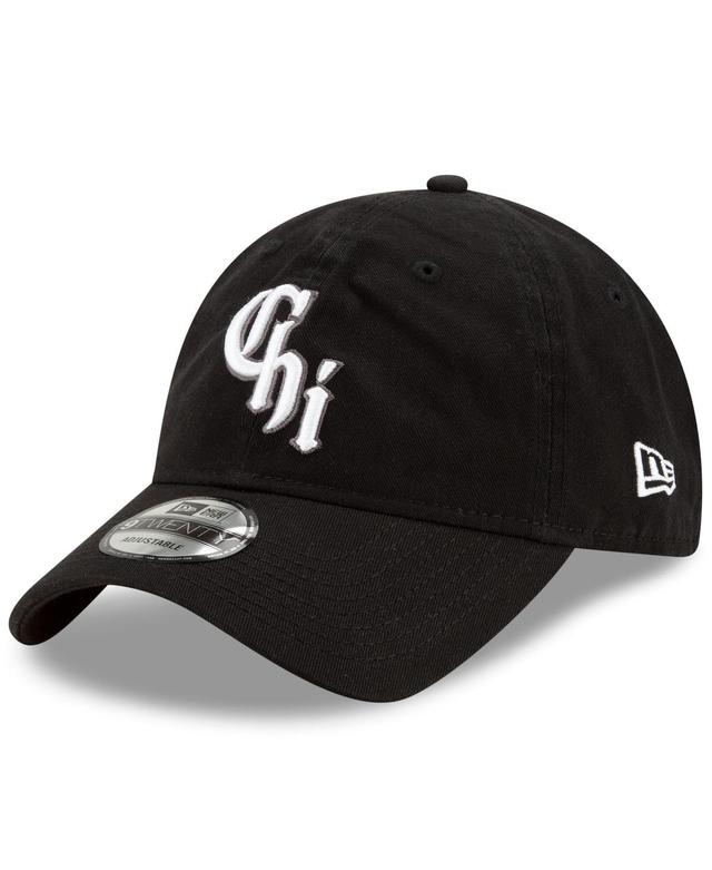 Mens New Era Black Chicago White Sox City Connect 9TWENTY Adjustable Hat Product Image