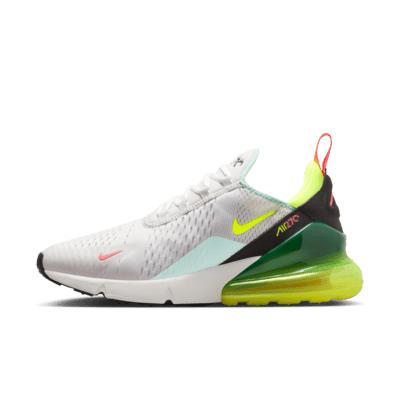 Air Max 270 Sneaker In Vast Grey/volt/hot Lava Product Image