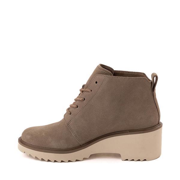 Womens TOMS Maude Lace-Up Wedge Boot - Dune Product Image