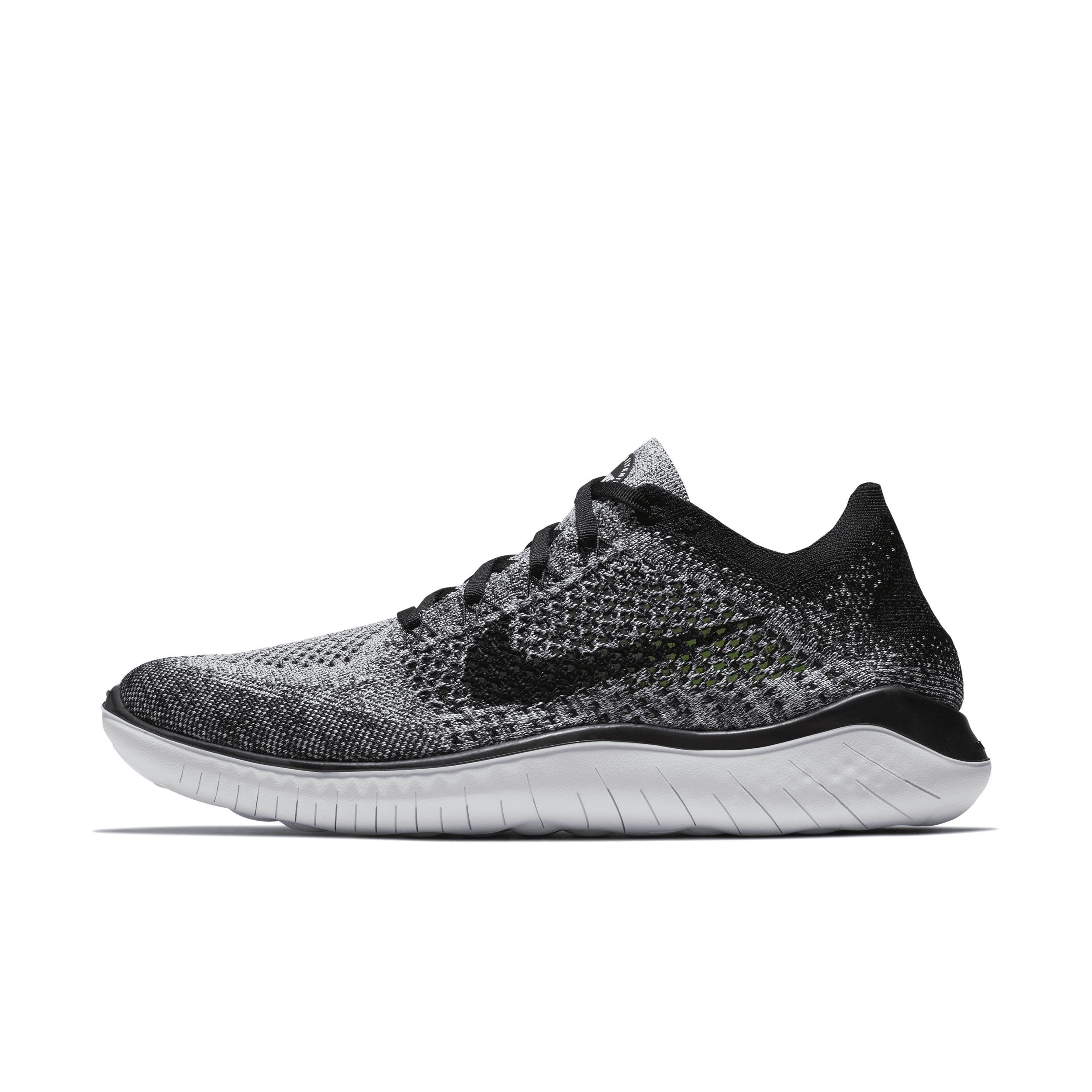 Nike Men's Free Run Flyknit 2018 Road Running Shoes Product Image