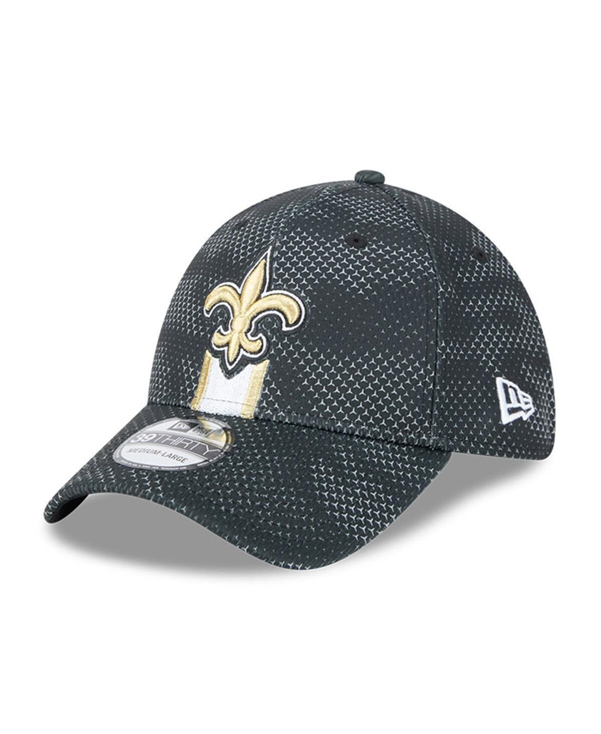 New Era Mens Black New Orleans Saints 2024 Sideline 39THIRTY Flex Hat Product Image