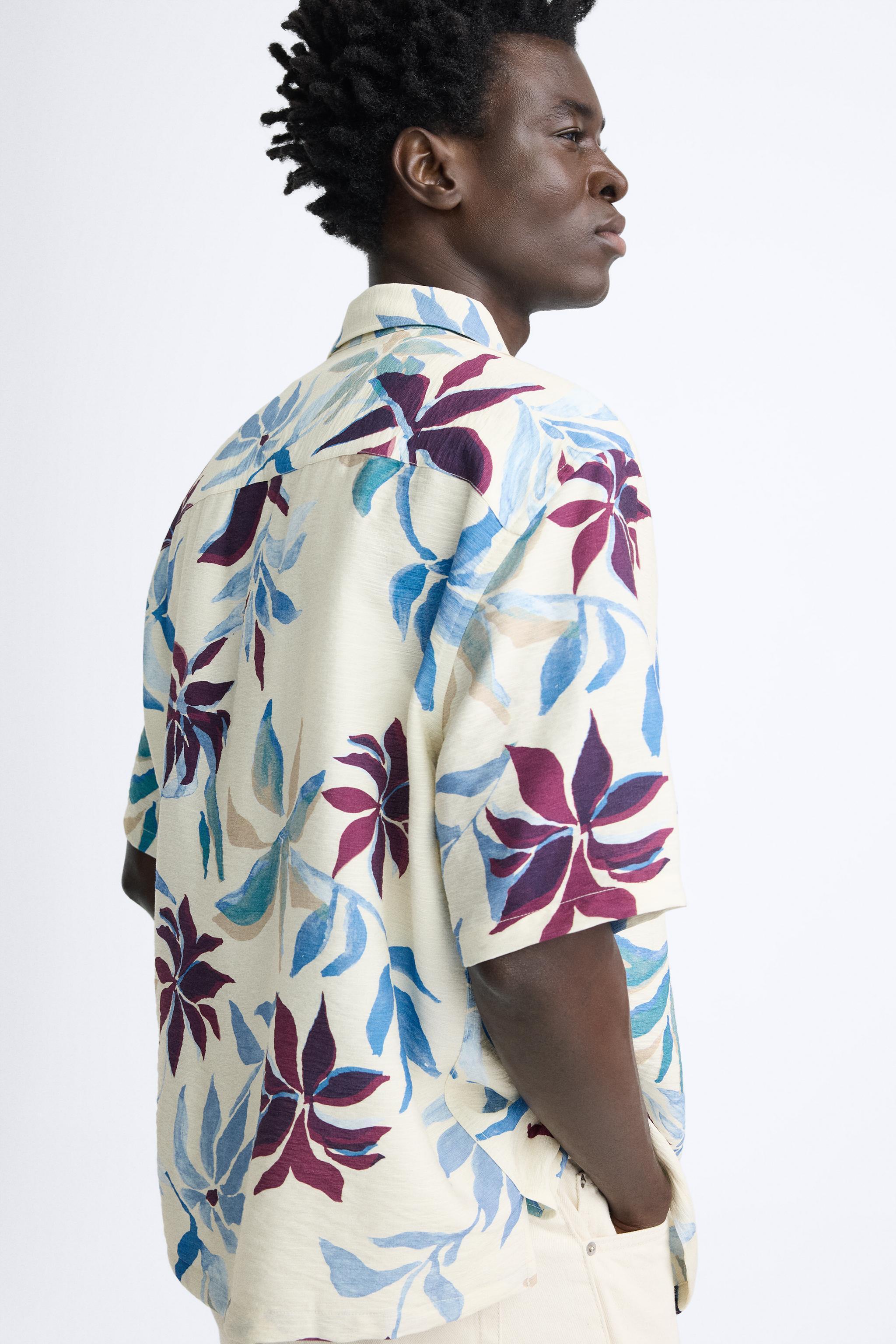 FLORAL PRINT SHIRT Product Image