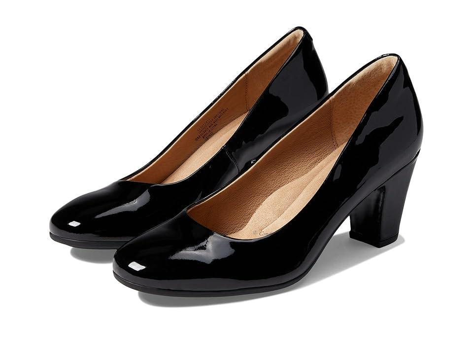 Sofft Lana Rounded Toe Patent Leather Pumps Product Image