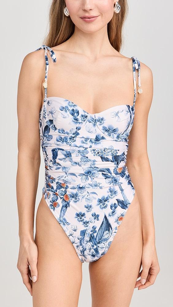 Agua by Agua Bendita Rabano Petalo One Piece | Shopbop Product Image