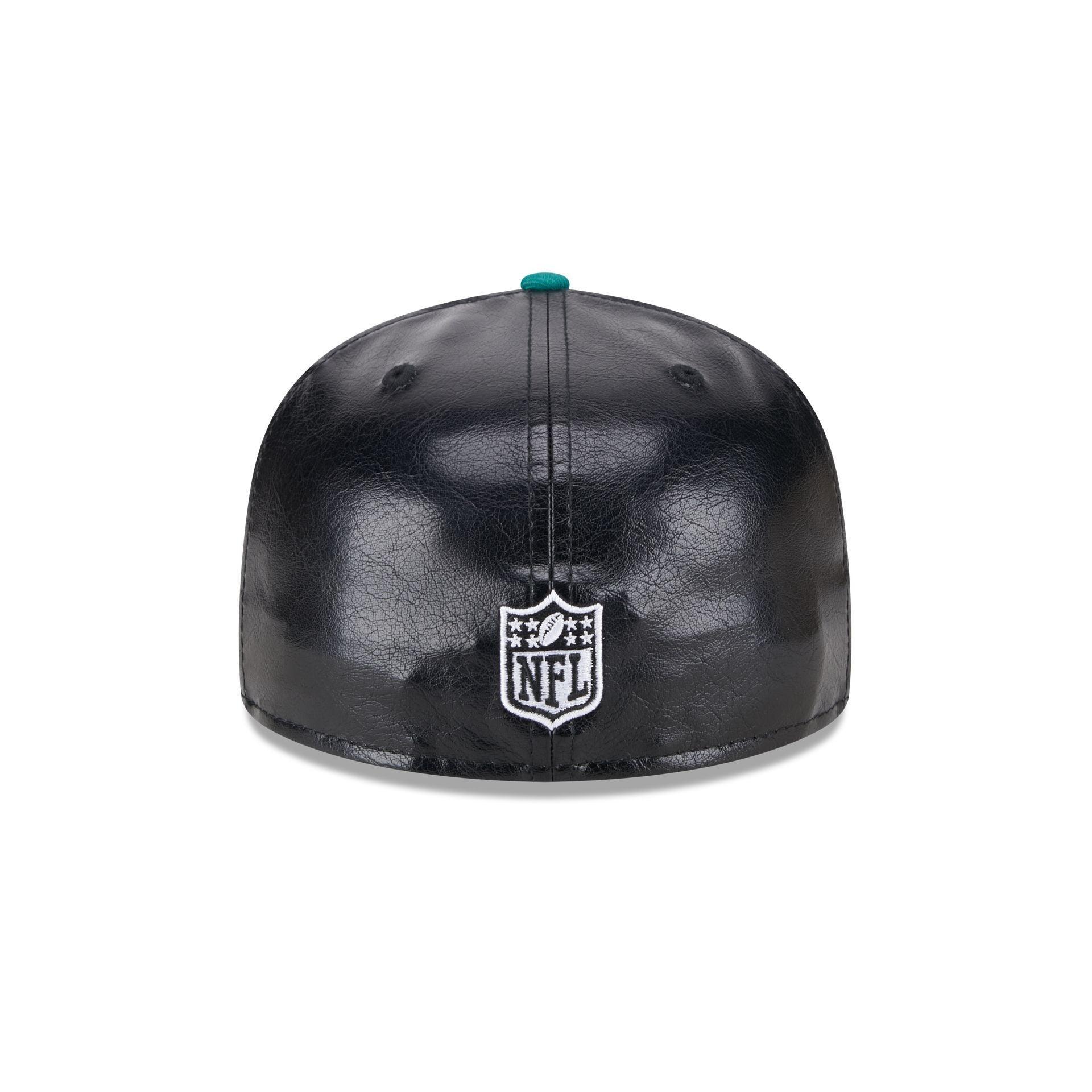 New York Jets Faux Leather Crown 59FIFTY Fitted Hat Male Product Image