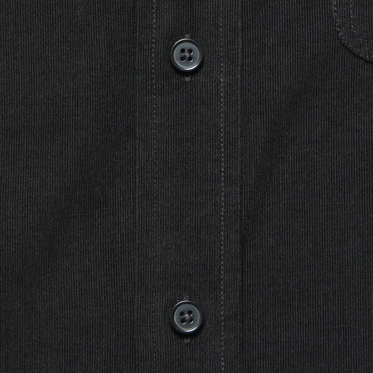 Pinwale Corduroy Shirt - Black Product Image