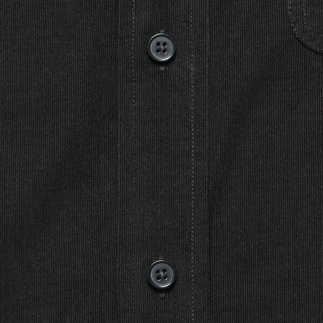 Pinwale Corduroy Shirt - Black Product Image