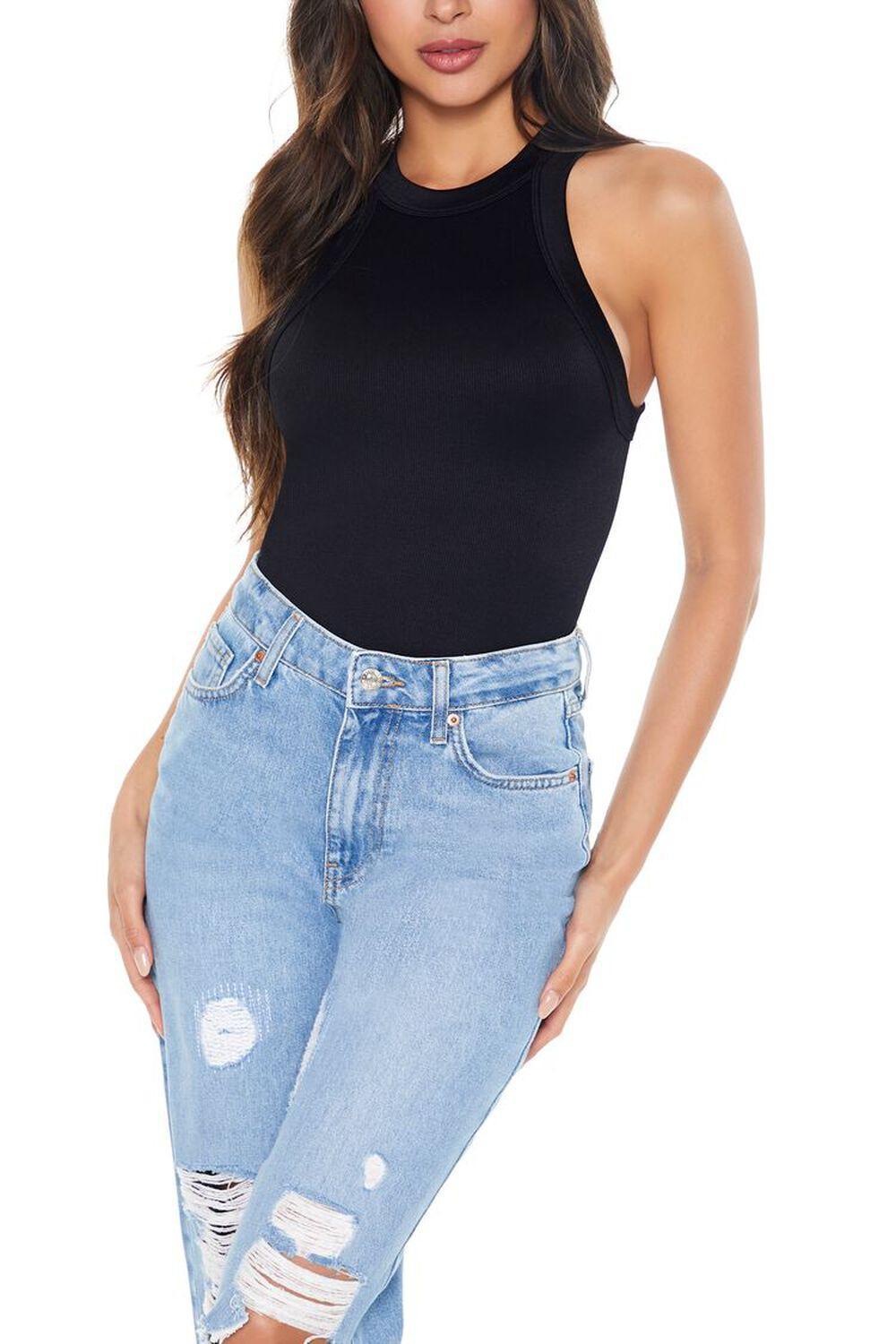 Seamless Racerback Bodysuit | Forever 21 Product Image