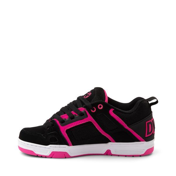 Womens DVS Comanche Skate Shoe - Black / Pink Product Image